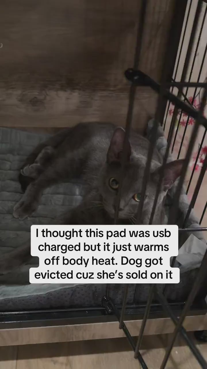 HerAuréa Self-Warming Pet Bed™ video