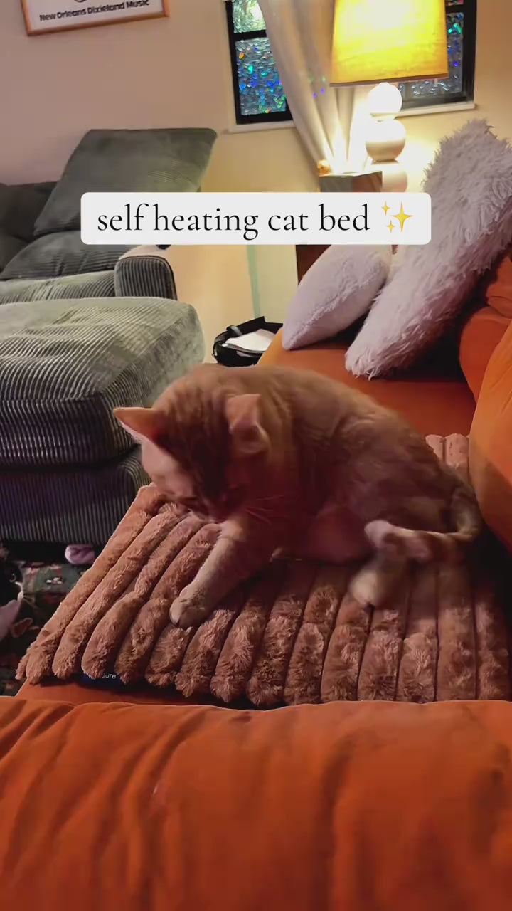 HerAuréa Self-Warming Pet Bed™ video